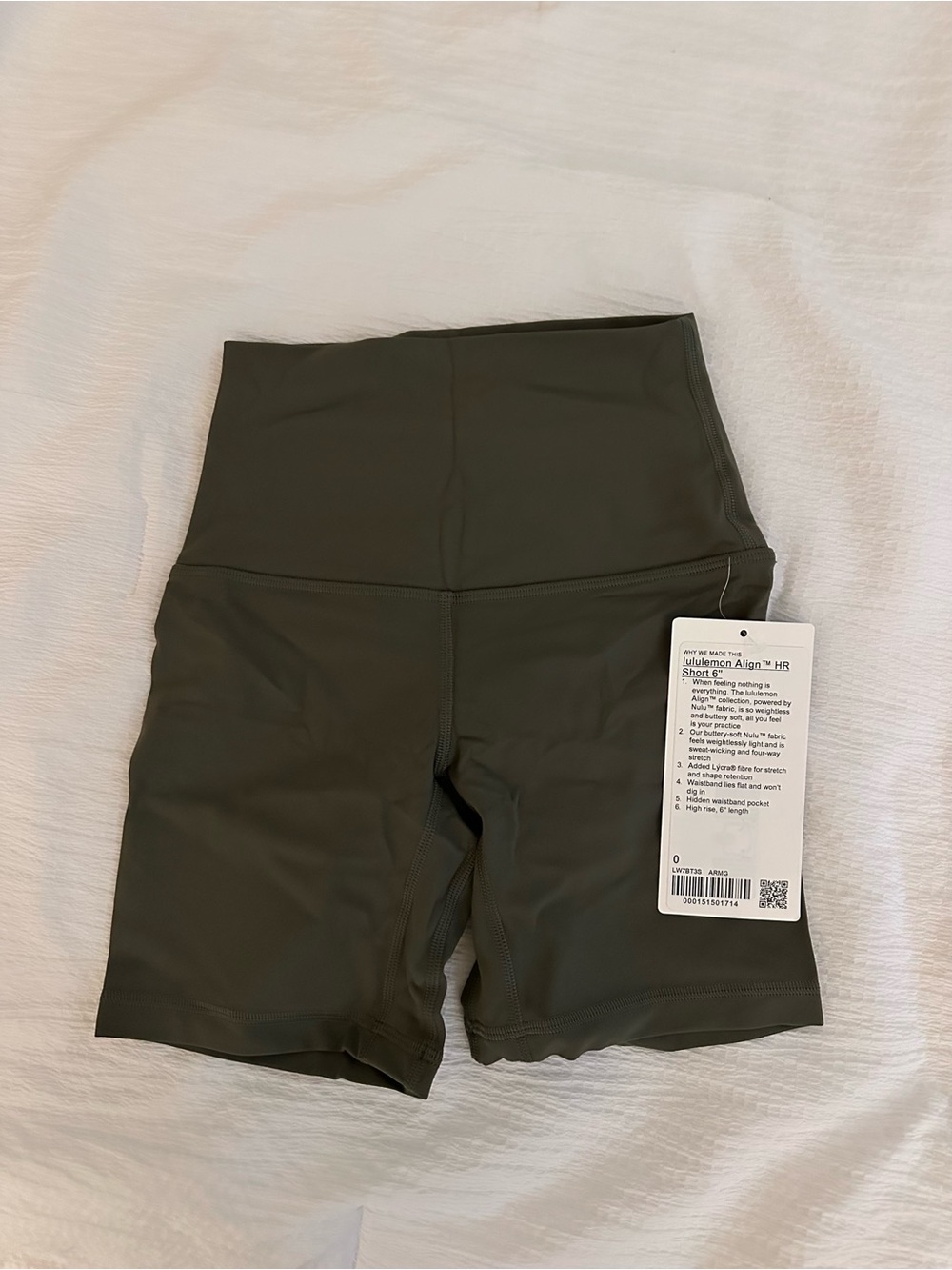 Lululemon align shorts 6in NWT